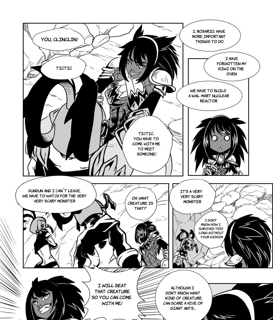 Monster girls on tour - Episode 14, Page 1: Page 014